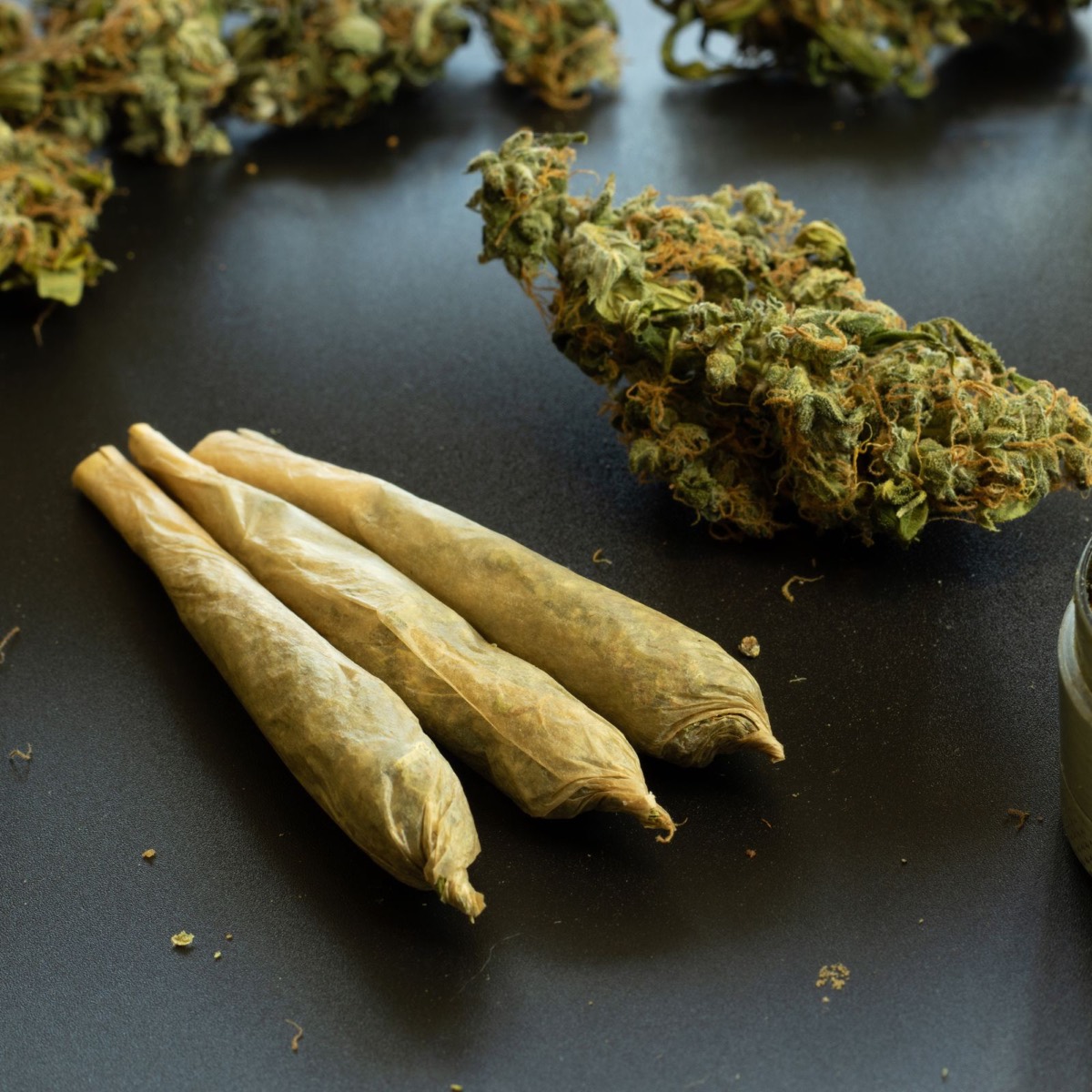 Pre-roll cannabis products at Infinity Wellness